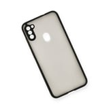 Galaxy A11 Kılıf Montreal Silikon Kapak - Siyah