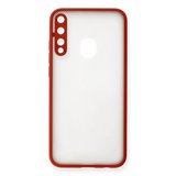 P40 Lite E Kılıf Montreal Silikon Kapak - Kırmızı