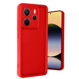 Redmi Note 14 4G Kılıf Viera Silikon - Kırmızı