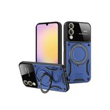 Galaxy S25 Edge Kılıf Joy Lens Standlı Kapak - Lacivert