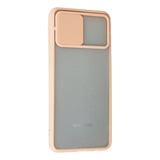 Galaxy A02 Kılıf Palm Buzlu Kamera Sürgülü Silikon - Pembe