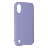 Galaxy A01 Kılıf Nano içi Kadife Silikon - Lila