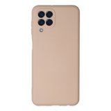 Galaxy M33 Kılıf Nano içi Kadife Silikon - Pudra