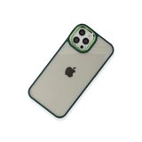iPhone 12 Pro Max Kılıf Dora Kapak - Haki Yeşil