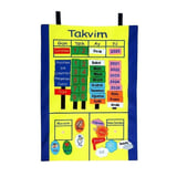 Erdo Ticaret AND-5121 Eğitici Oyuncak Takvim Pano