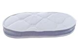 Anne Yanı Oval Beşik Havlu Kumaş 50x90x8 Sünger Yaysız Park Yatak