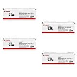 Canon CRG-728 / MF-4580dn Orjinal Toner 4'LÜ Avantaj Paket 