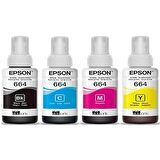 Epson T6641/T6642/T6643/T6644 / L210 Orjinal Mürekkep Takımı 