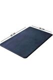 Sihirli Su Emici Banyo Paspası Kaymaz Tabanlı Abdest Paspası Kare 3,5 Mm 40x60