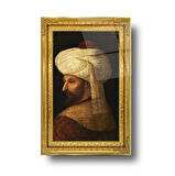 Fatih Sultan Mehmet Cam Tablo | Hediyelik, Dekoratif, Ofis, Mutfak 