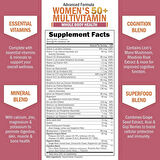 BioSchwartz Daily Multivitamin for Women Vitamin Memory Support Stress Reduction & Healthy Immune Response 60 Caps