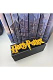 Harry Potter Kitaplık Dekoru – 3D Yazıcı Baskı, PLA Malzeme, 18 cm