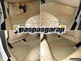 Bmw 3 Serisi F30 Bej 3D Havuzlu Paspas 2012-2018 Arası