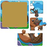 WonderLike Yaşam 3 Parça Çocuk Puzzle
