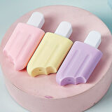 6'lı Mini Dondurma Fosforlu Işaretleme Kalem Seti