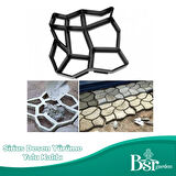 Yolmatik Yürüme Yolu Kalıbı Sirius Desen / 1 Adet / Bsr Garden