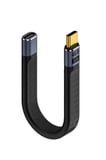 Type-C To Type-C Dişi 40 GBPS 8K Kablo 240W Pd Hızlı Data Kablosu C-25 10 Cm