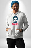 Breaking Bad Kadın Erkek  Beyaz Kapüşonlu Sweatshirt Hoodie