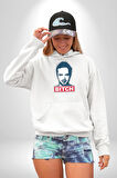 Breaking Bad Kadın Erkek  Beyaz Kapüşonlu Sweatshirt Hoodie