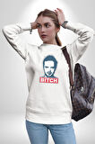 Breaking Bad Kadın Erkek  Beyaz Baskılı Sweatshirt 