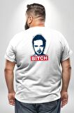 Breaking Bad Büyük Beden Beyaz Tişört Kadın Erkek Ünisex Sırt Baskılı