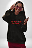 Escape Dead İsland Ölüm Adası Kadın Erkek  Siyah Kapüşonlu Sweatshirt Hoodie