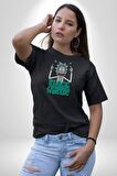 Rick And Morty Dünyalar Arası Barış Kadın Erkek Unisex Siyah Organik Baskılı T-Shirt Penye Yüksek Kalite