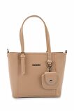 Bambi Vizon  Kadın Omuz Çantasi C06224065609