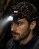 30W LED Kafa Feneri Sensörlü Type C Şarjlı