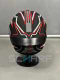 WOSEN Ws-202 Güneş Vizörlü Çene Açılır Kask C1 (Şeffaf Vizörlü)