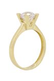 Cigold Tektaş Yüzük 14 Ayar Altın 1,91 Gr OA-C11401028569