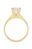 Cigold Tektaş Yüzük 14 Ayar Altın 1,91 Gr OA-C11401028569