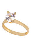 Cigold Tektaş Yüzük 14 Ayar Altın 2.19 Gr OA-C11501029026