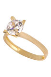 Cigold Tektaş Yüzük 14 Ayar Altın 2.19 Gr OA-C11501029026