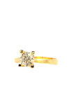 Cigold Tektaş Yüzük 14 Ayar Altın 1.60 Gr OA-C11901029204