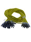 Iphone Şarj Ve Data Kablosu Silikon Sarı 5*Li Paket (5 Adet)110cm