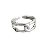 925 Ayar Gümüş Boyutlanabilir Kadın Yüzük