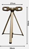Katlanabilir Baston Tabure, Walking Stick And Portable Stoo