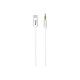 Basic Ca113 Metal Başlıklı 100cm Type-c To Aux Silikon Kablo