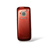 Nokia C2-00 Kasa Nokia C2-00 Uyumlu Kasa Bordo Renk Orta Kasa ön kapak Arka Kapak Tuş Takımı Full Set