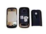 Nokia C2-02 Kasa Kapak Nokia C2-02 Siyah Renk Orta Kasa Ön Kapak Arka Kapak Tuş Takımı