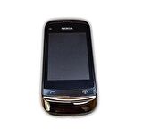 Nokia C2-02 Kasa Kapak Nokia C2-02 Siyah Renk Orta Kasa Ön Kapak Arka Kapak Tuş Takımı
