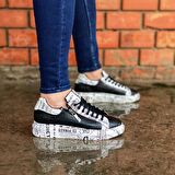 KB02 Crocodile  Siyah Gazete Erkek Ayakkabı