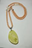 Peridot (zebercet), Mercan, Kristal Kolye
