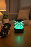 Premium Kamp Parti Ofis Bluetooth Hoparlör Rgb Işıklı D15 Siyah