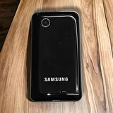 Samsung C3330 Kasa Samsung Galaxy C3330 Uyumlu Siyah Renk Orta Kasa Ön Arka Kapak Tuş Takımı 