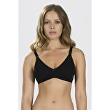 MARSiLYAN- Siyah Dikişsiz Emzirme Sütyeni