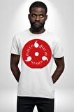 Naruto Shippuden Sasuke  Sharingan Kadın Erkek Unisex Beyaz Organik Baskılı T-Shirt Penye Yüksek Kalite