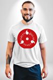 Naruto Shippuden Sasuke  Sharingan Kadın Erkek Unisex Beyaz Organik Baskılı T-Shirt Penye Yüksek Kalite