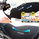 Motosiklet Fileli Sele Kılıfı Xl Beden